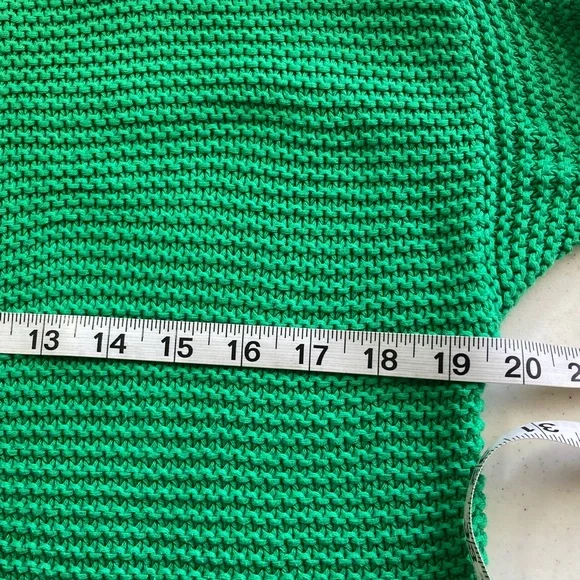 Ralph Lauren Vibrant Green Boatneck Knit Sweater - Picture 4 of 5